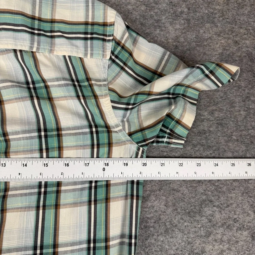 The North Face Hammets Button Up Shirt Plaid Pocket Mens Small S